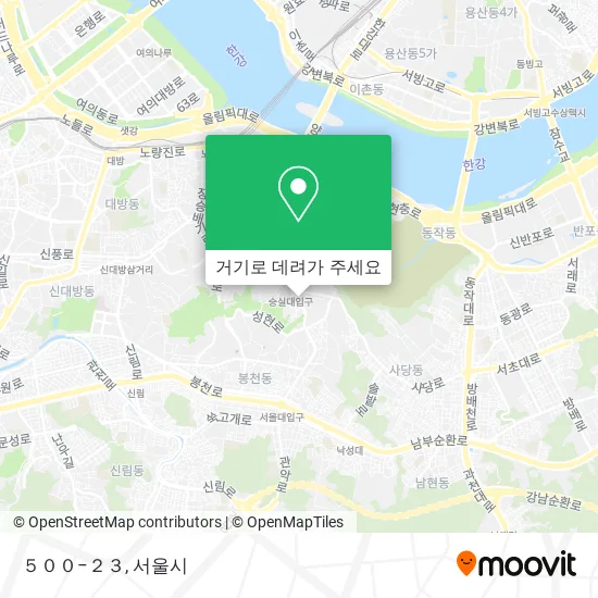 ５００−２３ 지도