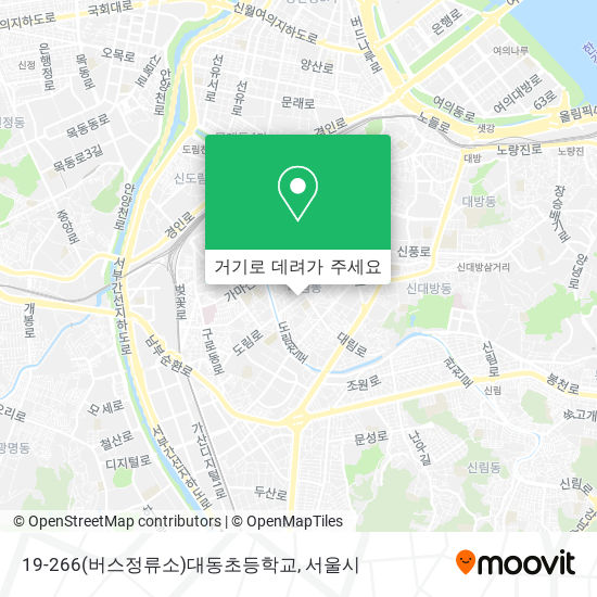 19-266(버스정류소)대동초등학교 지도