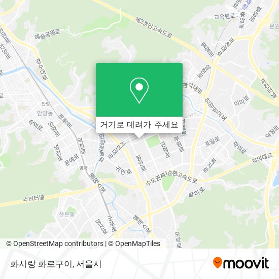 화사랑 화로구이 지도