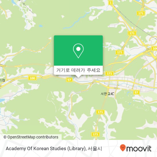 Academy Of Korean Studies (Library) 지도