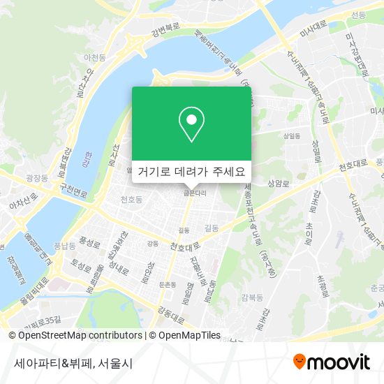 세아파티&뷔페 지도