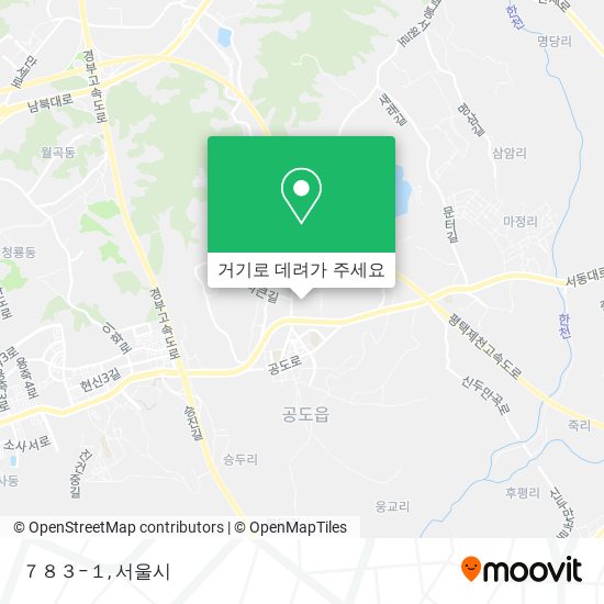 ７８３−１ 지도