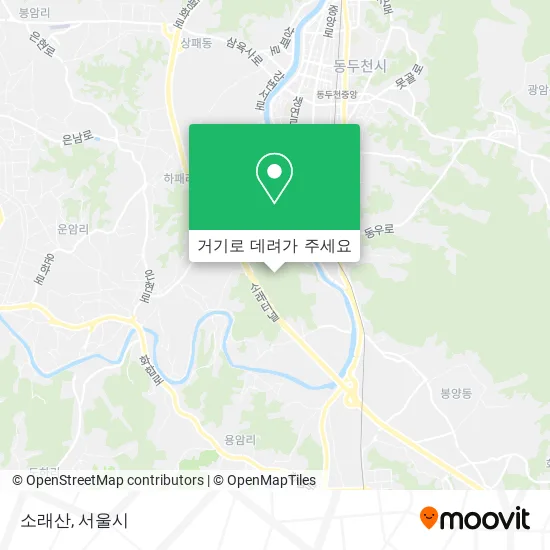 소래산 지도