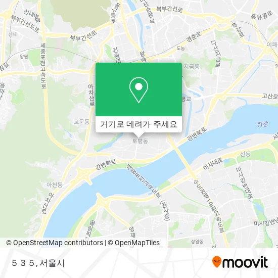 ５３５ 지도