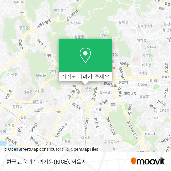 한국교육과정평가원(KICE) 지도