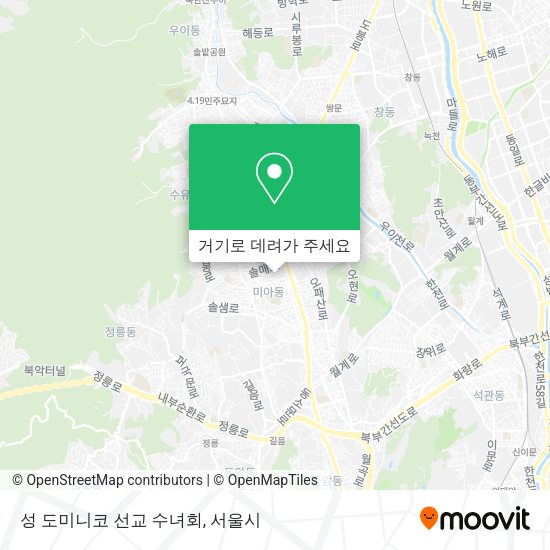 성 도미니코 선교 수녀회 지도