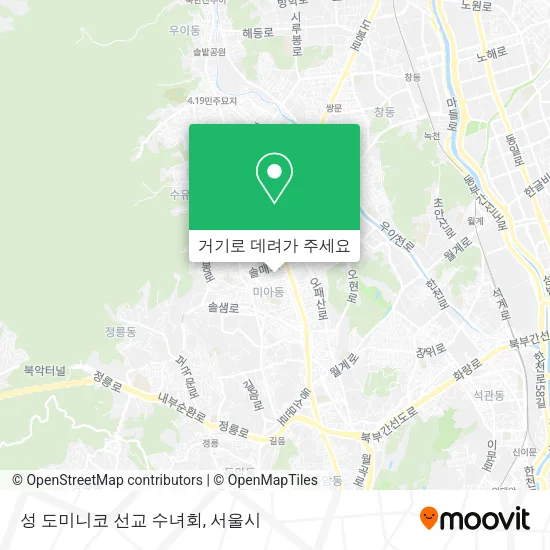 성 도미니코 선교 수녀회 지도