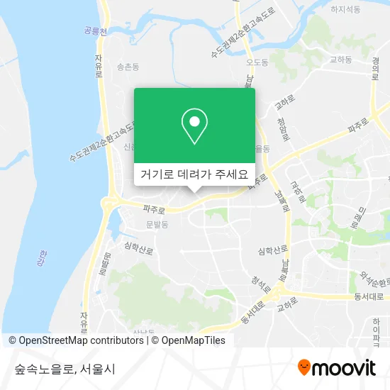 숲속노을로 지도