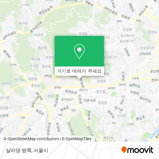 살라댕 방콕 지도