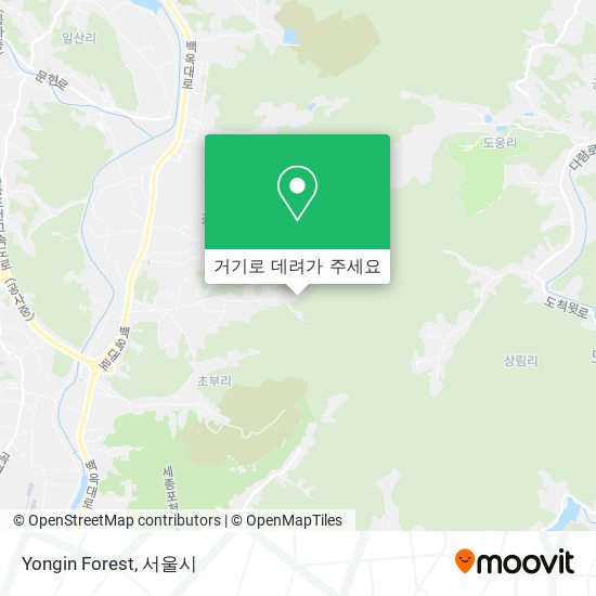 Yongin Forest 지도