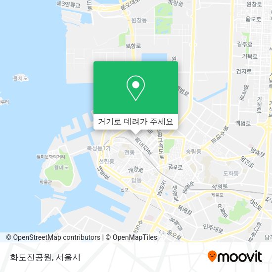 화도진공원 지도