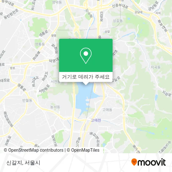 신갈지 지도