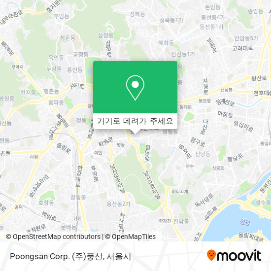 Poongsan Corp. (주)풍산 지도