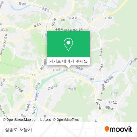 삼송로 지도