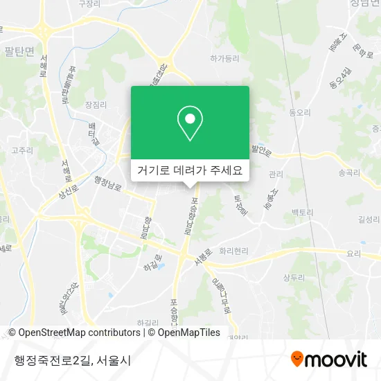 행정죽전로2길 지도