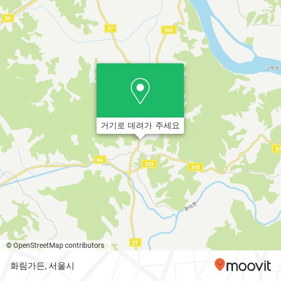 화림가든 지도