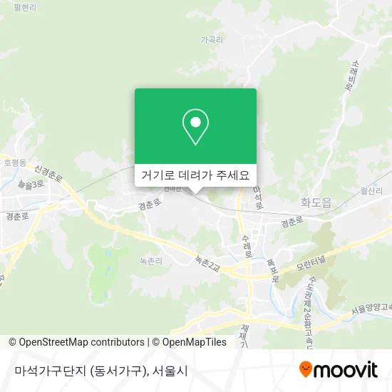 마석가구단지 (동서가구) 지도