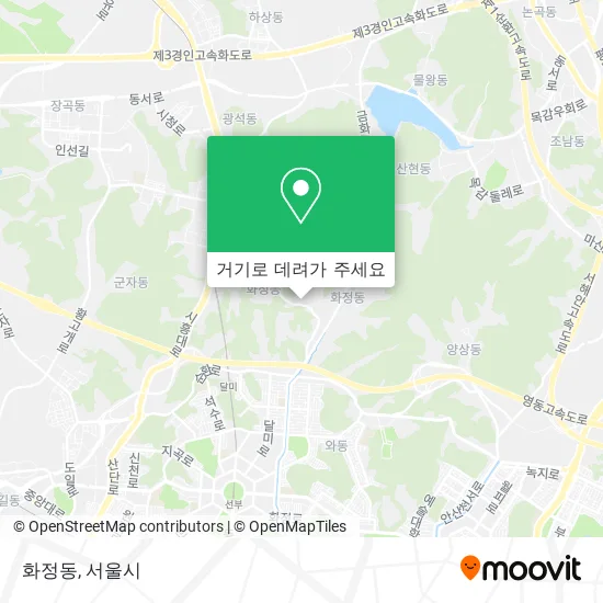 화정동 지도