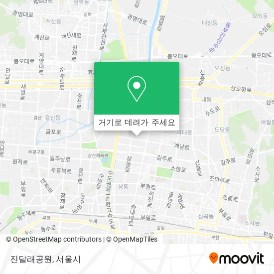 진달래공원 지도