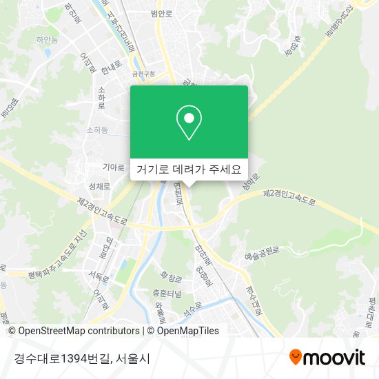 경수대로1394번길 지도