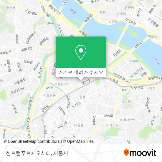 센트럴푸르지오시티 지도