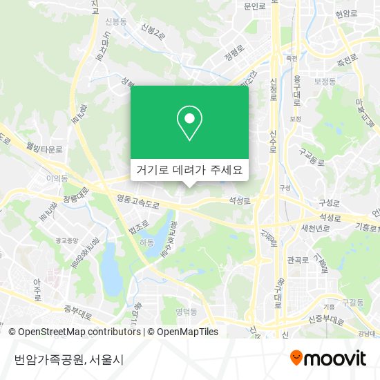 번암가족공원 지도