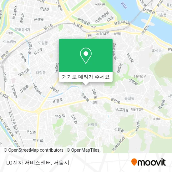 LG전자 서비스센터 지도