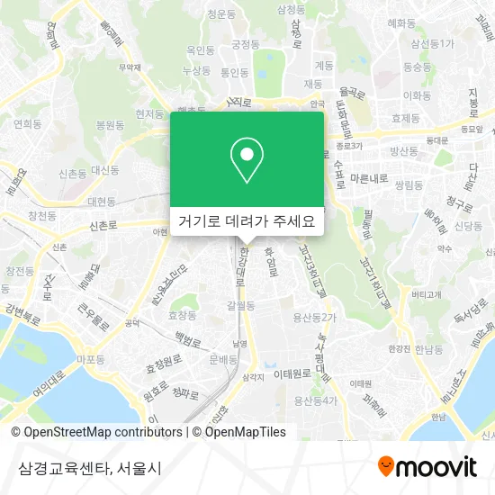 삼경교육센타 지도