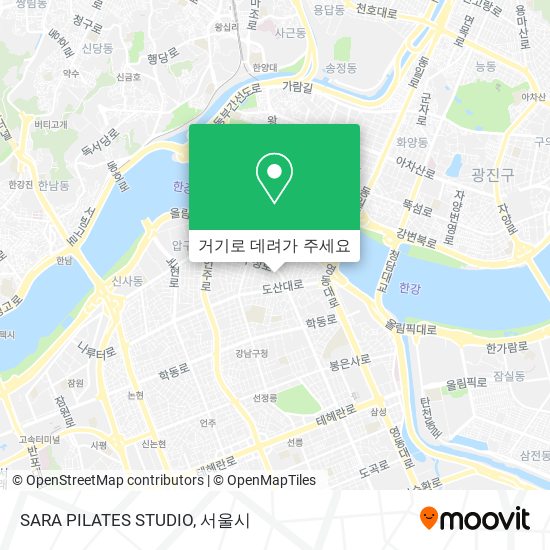 SARA PILATES STUDIO 지도