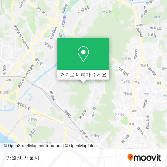 망월산 지도