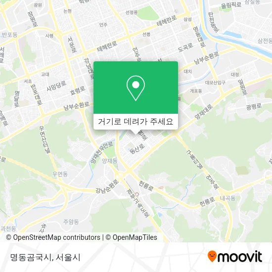 명동곰국시 지도