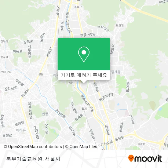 북부기술교육원 지도