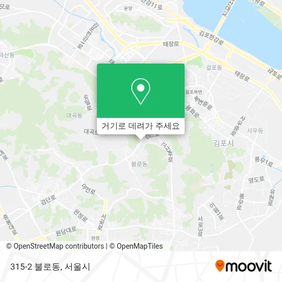 315-2 불로동 지도