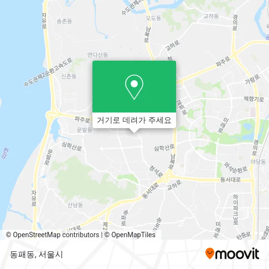 동패동 지도
