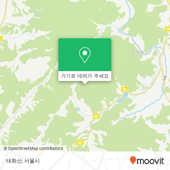 태화산 지도