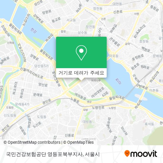 국민건강보험공단 영등포북부지사 지도