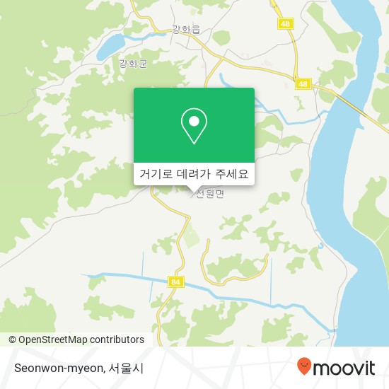 Seonwon-myeon 지도