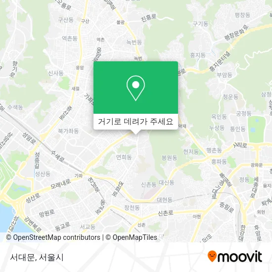 서대문 지도