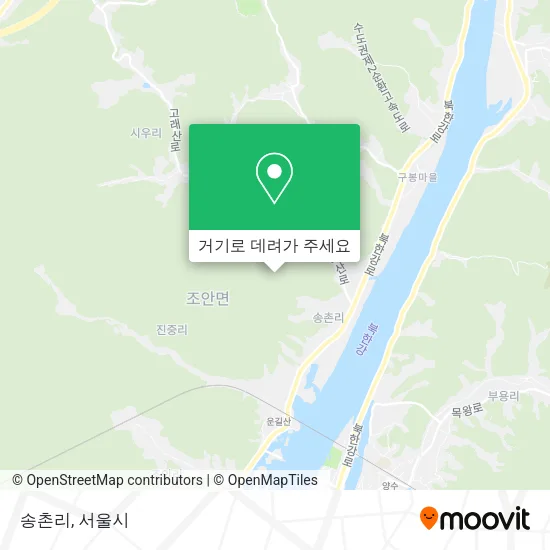 송촌리 지도
