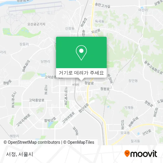 서정 지도