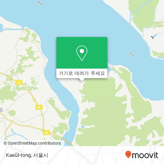Kaeŭl-tong 지도