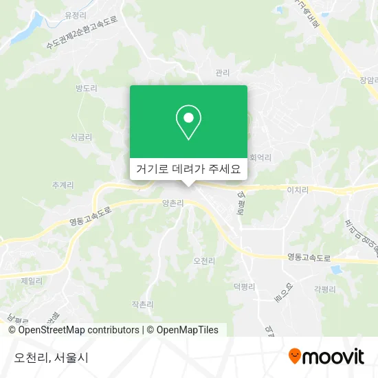 오천리 지도