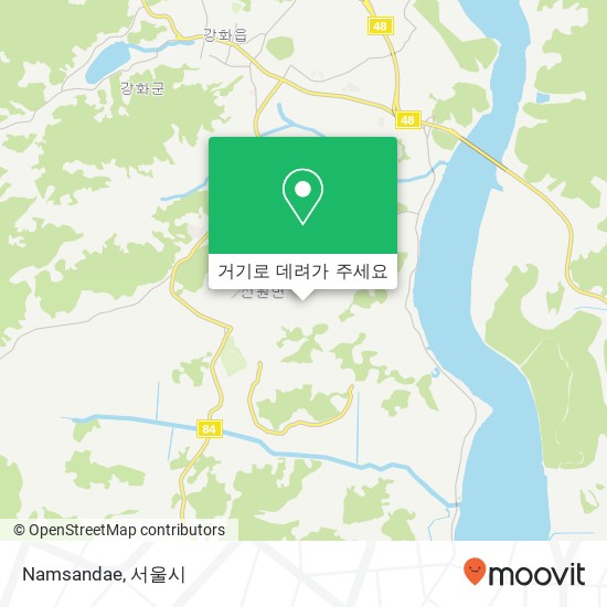 Namsandae 지도
