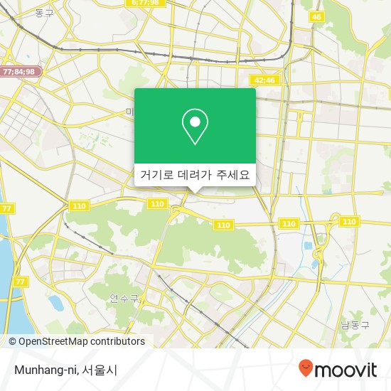 Munhang-ni 지도