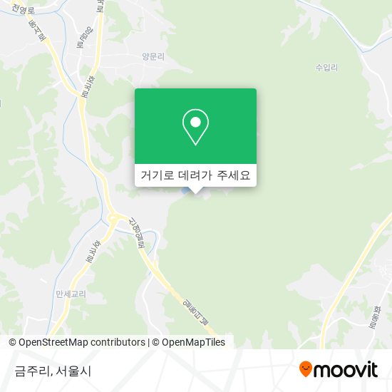 금주리 지도