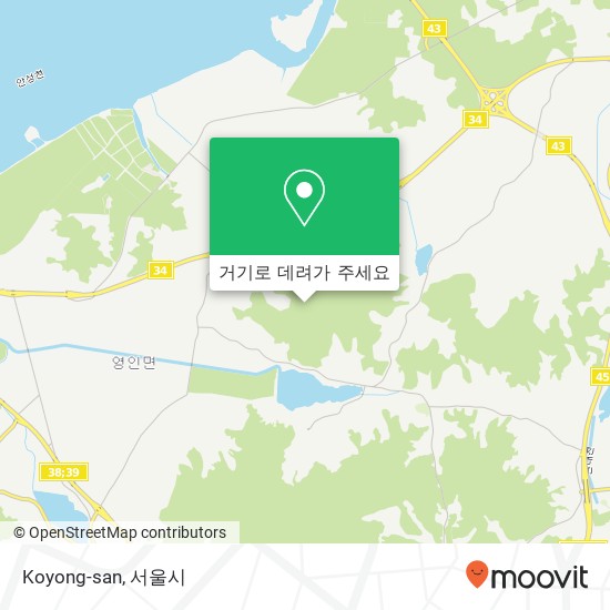 Koyong-san 지도