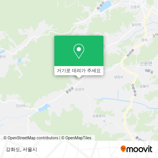 강화도 지도