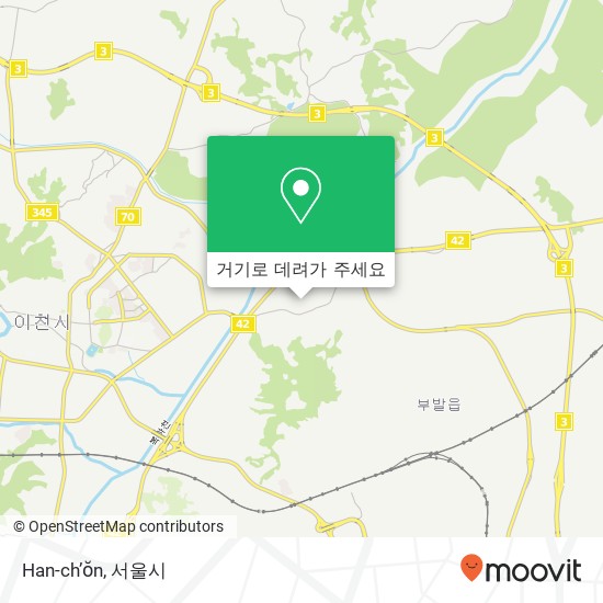 Han-ch’ŏn 지도