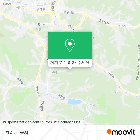 천리 지도