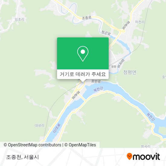 조종천 지도